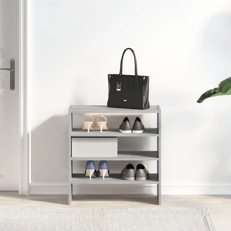 Kleines Schuhregal, einzeln oder im Doppelpack