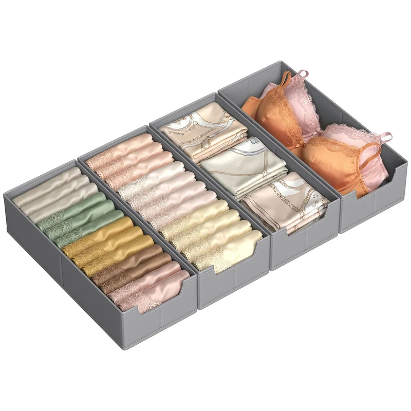 Faltbare Schubladen-Organizer im 6er Set
