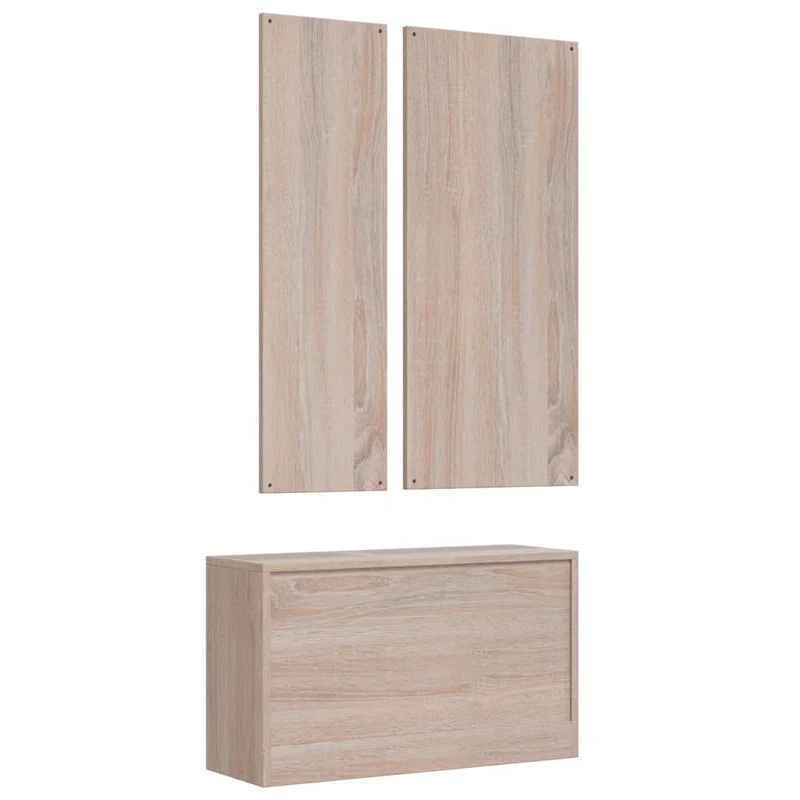 Massivholz Kleiderschrank mit viel Platz, 3-türig