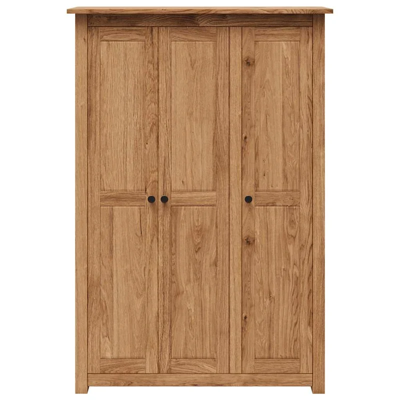 Massivholz Kleiderschrank mit viel Platz, 3-türig
