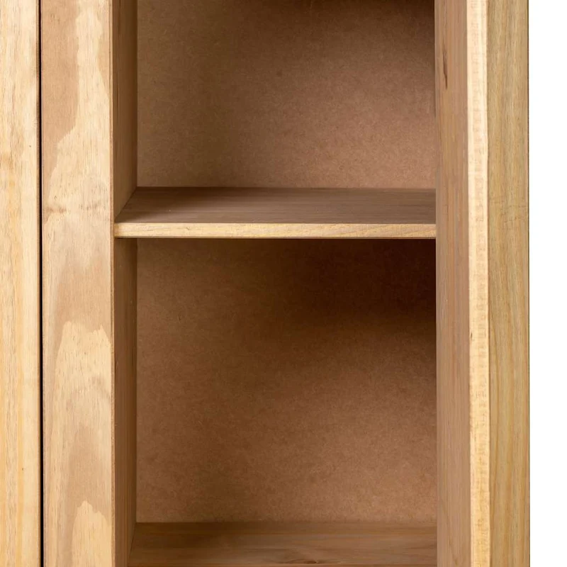 Massivholz Kleiderschrank mit viel Platz, 3-türig