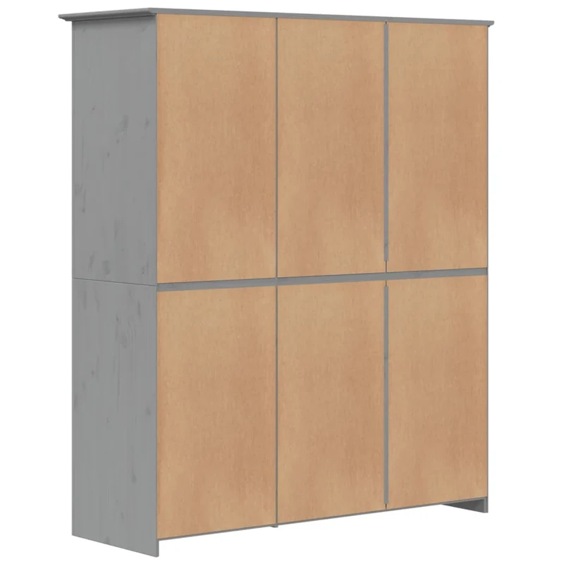 Klassischer Kleiderschrank im französischen Design, 3-türer