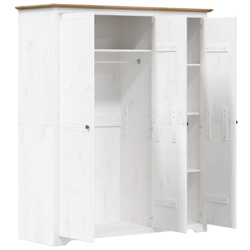Klassischer Kleiderschrank im französischen Design, 3-türer