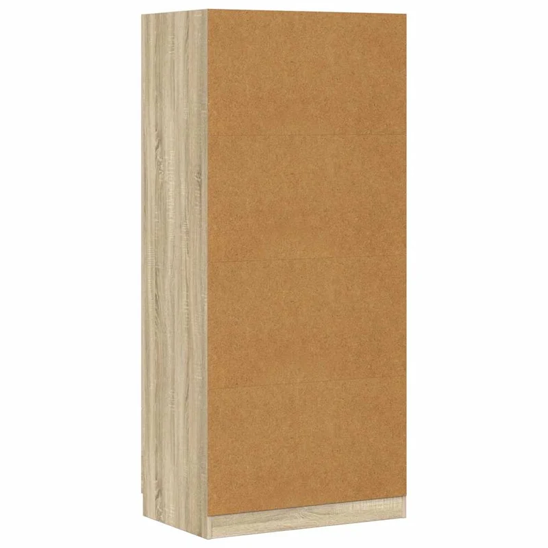 Schlafzimmerschrank aus Holz, mit Ablage und Kleiderstange