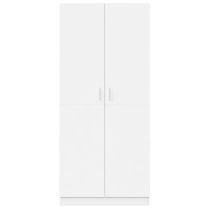 Schlafzimmerschrank aus Holz, mit Ablage und Kleiderstange