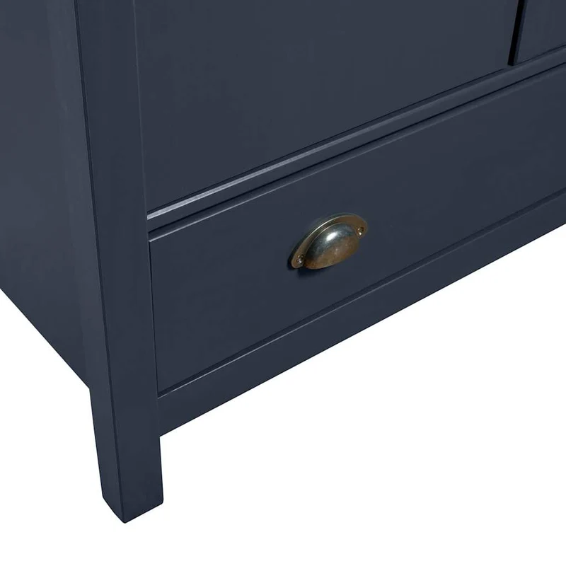 Moderner Kleiderschrank aus Kiefernholz, 3-türig