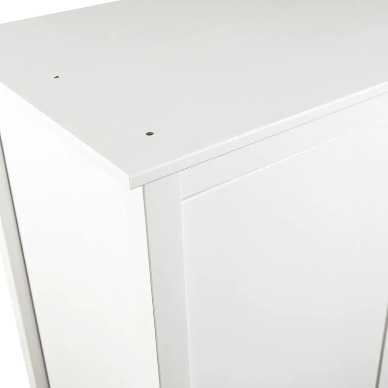 Moderner Kleiderschrank aus Kiefernholz, 3-türig