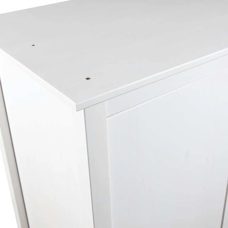 Moderner Kleiderschrank aus Kiefernholz, 2-türig