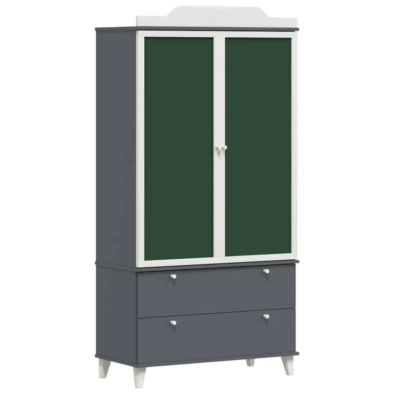 Kinder-Kleiderschrank ROROS mit Tafelfront, 180 cm