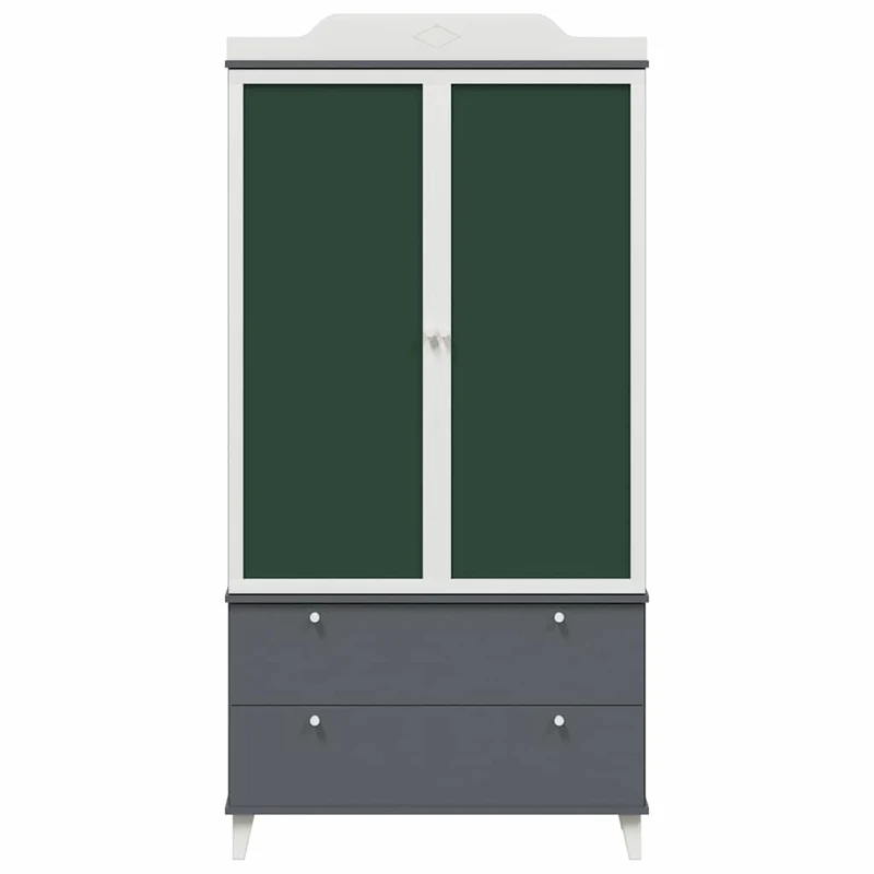 Kinder-Kleiderschrank ROROS mit Tafelfront, 180 cm