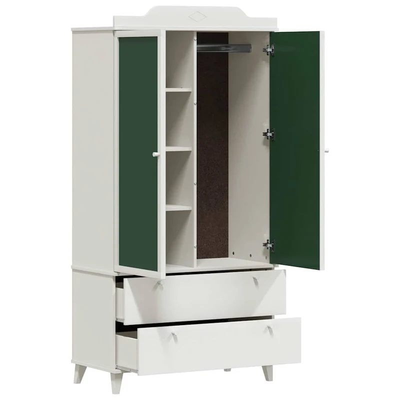 Kinder-Kleiderschrank ROROS mit Tafelfront, 180 cm