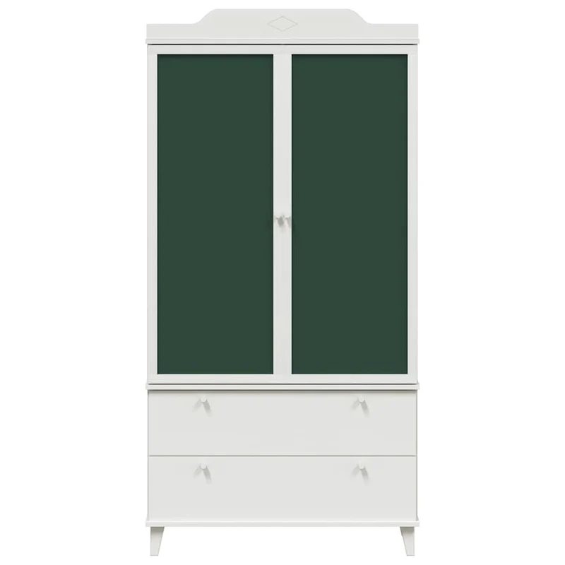 Kinder-Kleiderschrank ROROS mit Tafelfront, 180 cm