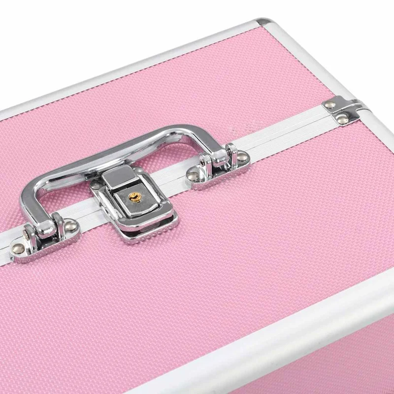 Kosmetikkoffer, ausziehbare Oberseite, Tabletts
