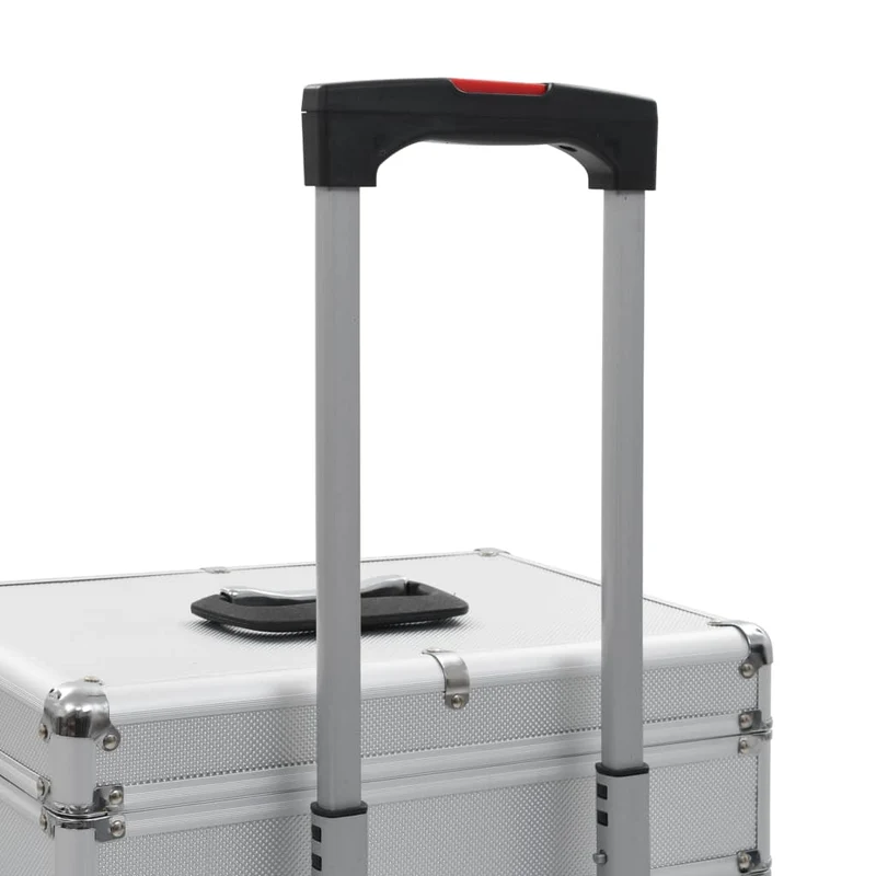 Kosmetikkoffer, 4 Etagen und Schublade