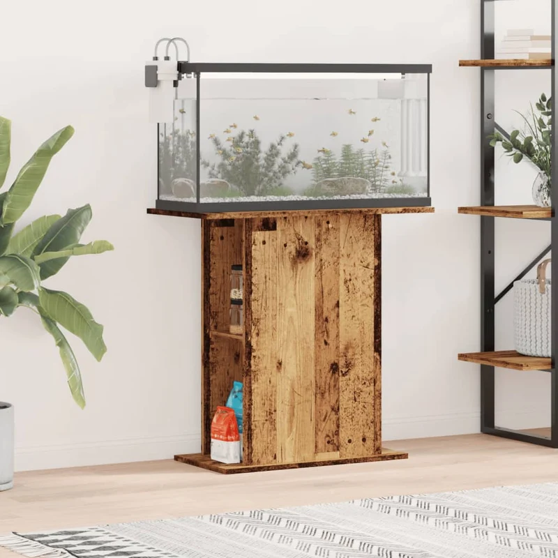 Aquariumschrank aus Holzwerkstoff, 75 x 36 x 72,5 cm