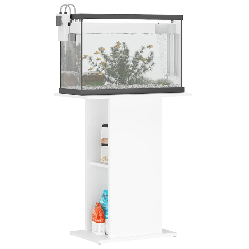 Aquariumständer aus Holzwerkstoff, 60,5x36x72,5 cm