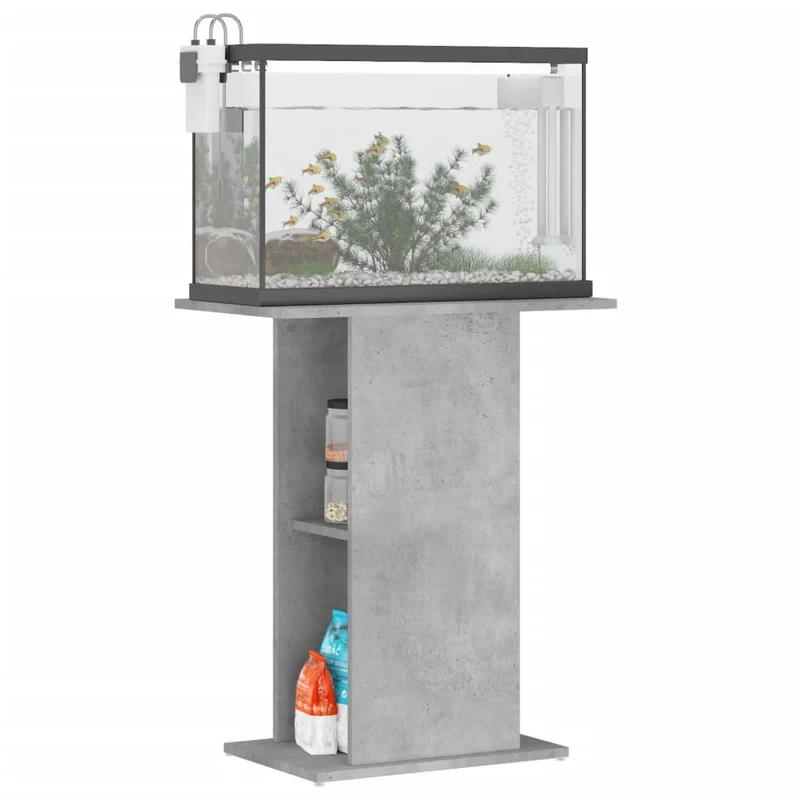 Aquariumständer aus Holzwerkstoff, 60,5x36x72,5 cm