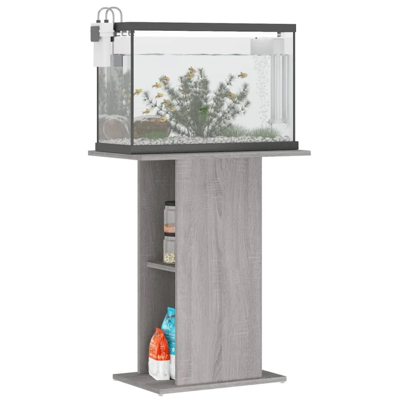 Aquariumständer aus Holzwerkstoff, 60,5x36x72,5 cm