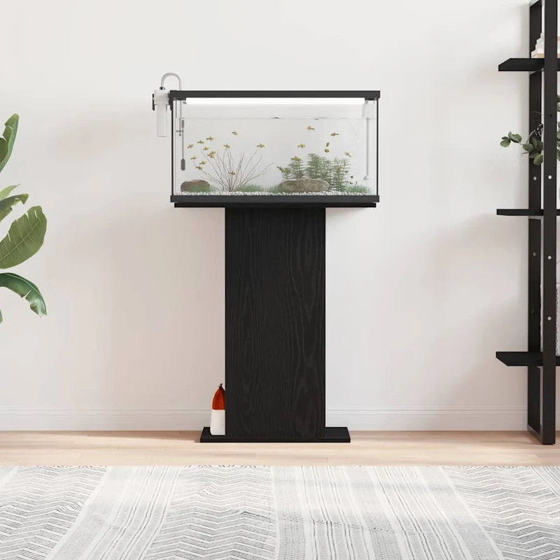 Aquariumständer aus Holzwerkstoff, 60,5x36x72,5 cm