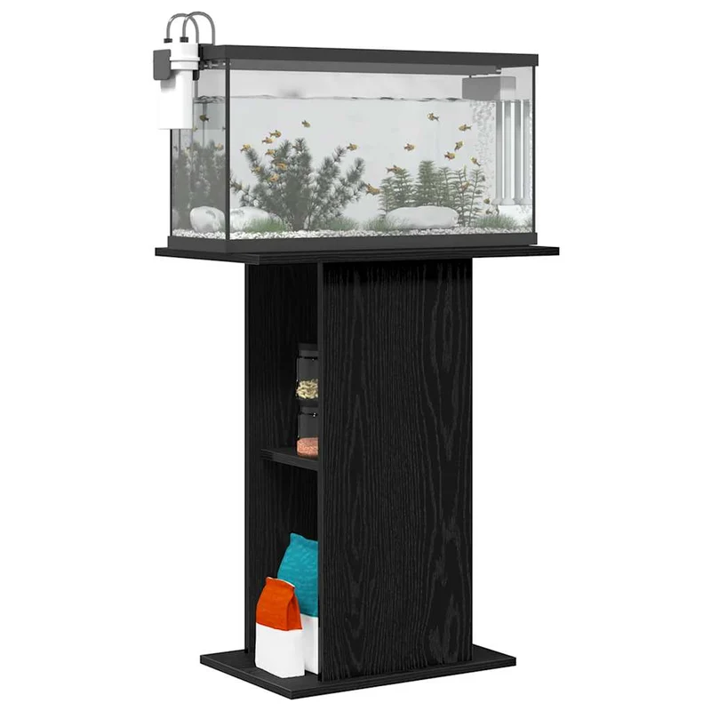 Aquariumständer aus Holzwerkstoff, 60,5x36x72,5 cm