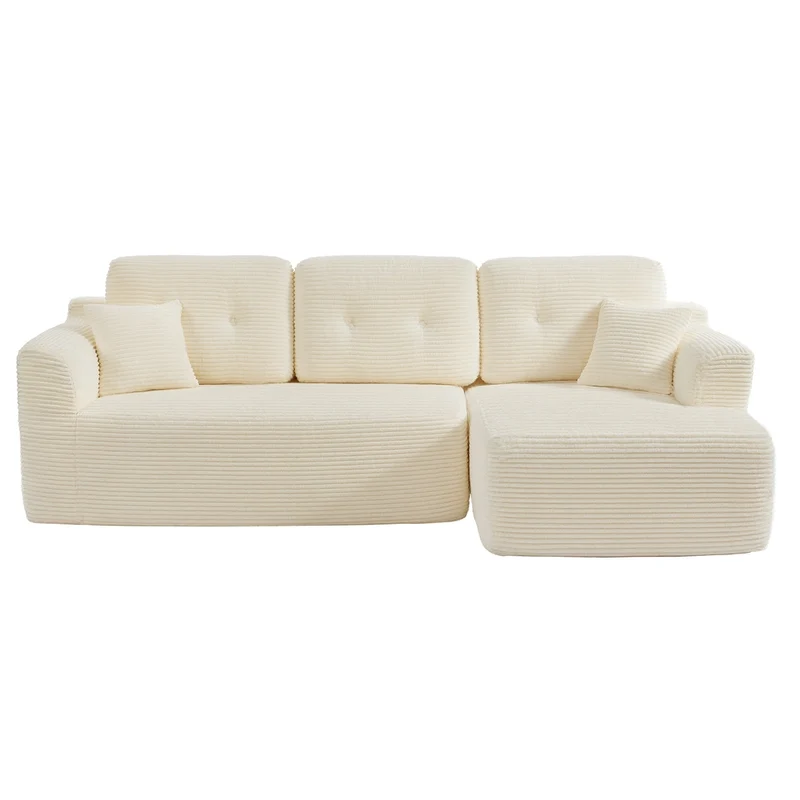 Modulares Ecksofa mit Chaiselongue
