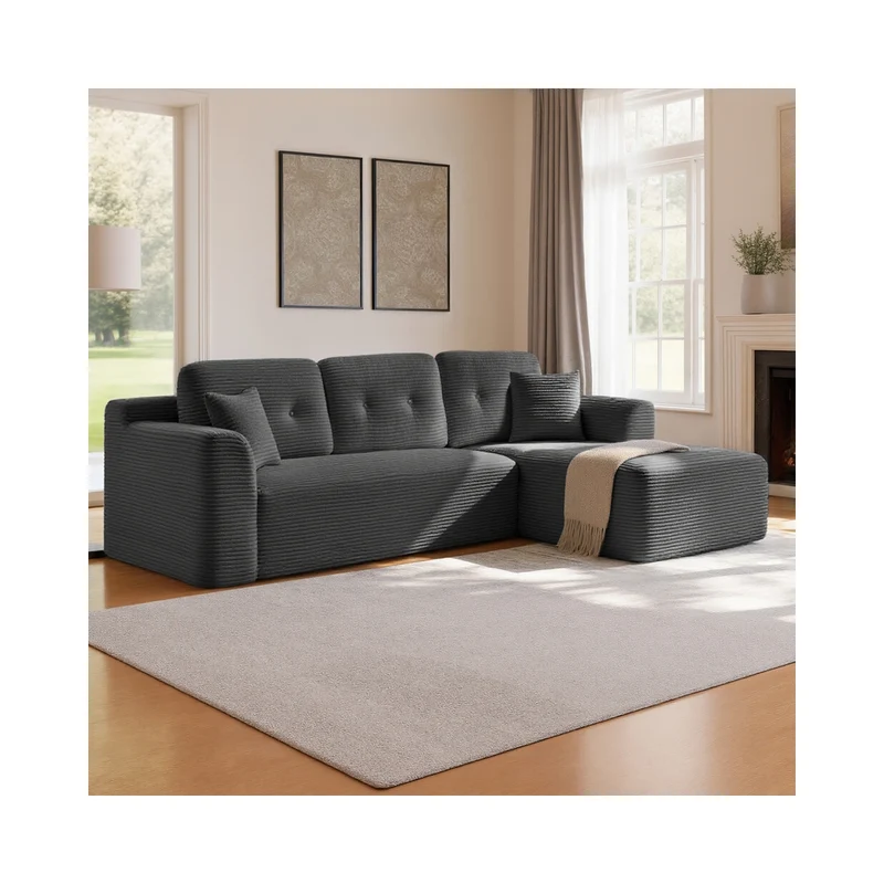 Modulares Ecksofa mit Chaiselongue