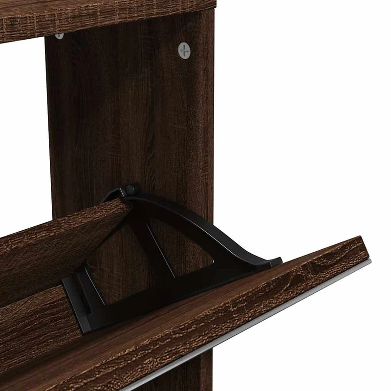 Schuhkipper mit 5 Spiegelklappen für bis zu 20 Paar Schuhe