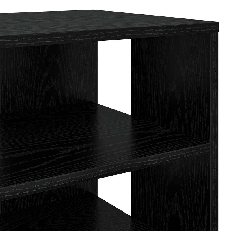 Schuhschrank mit Regal & Hocker, Holzwerkstoff