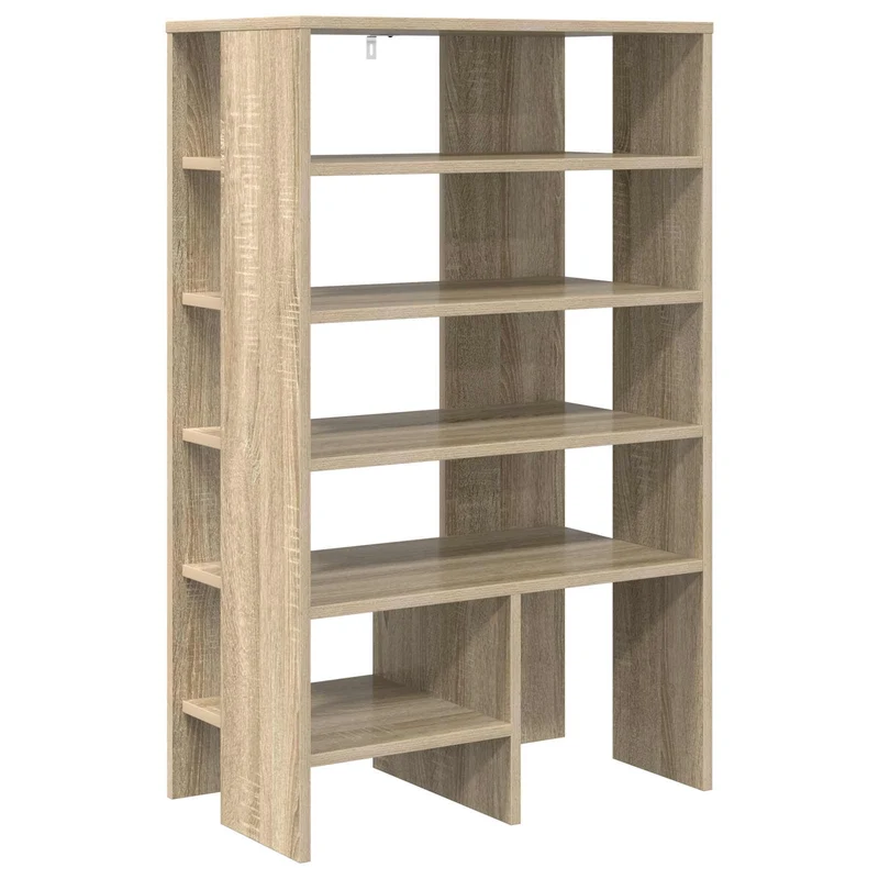 Schuhschrank mit Regal & Hocker, Holzwerkstoff