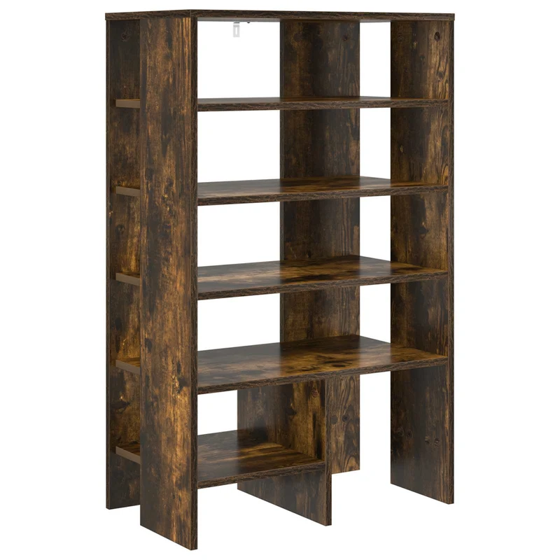 Schuhschrank mit Regal & Hocker, Holzwerkstoff