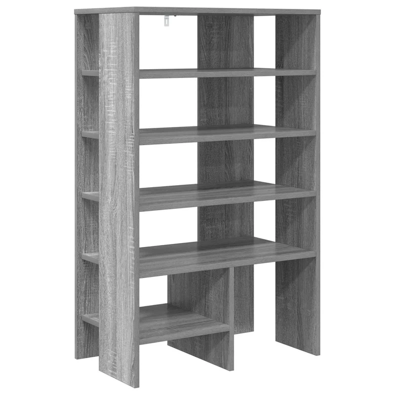 Schuhschrank mit Regal & Hocker, Holzwerkstoff