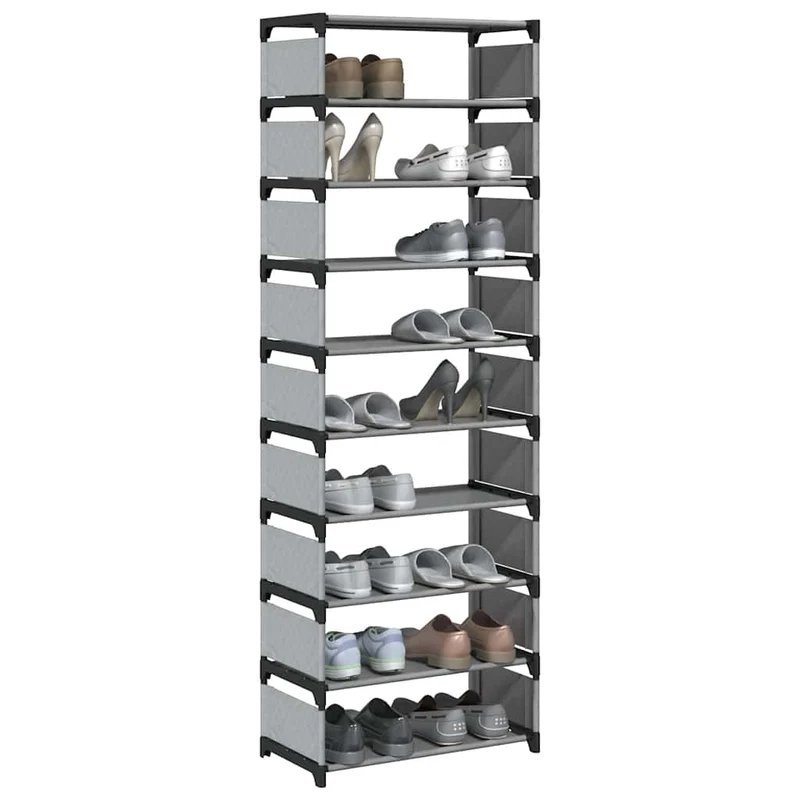 Offenes Schuhregal mit 8 Ebenen mit viel Platz