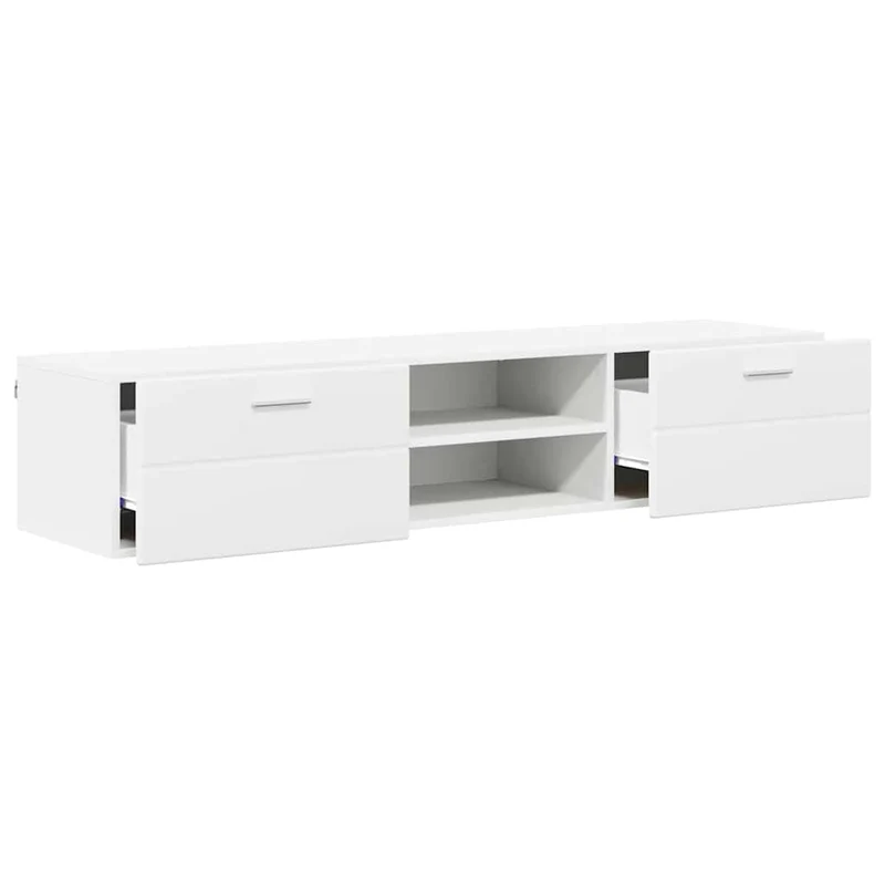 Flexibel zu montierendes Lowboard mit 2 Schubladen