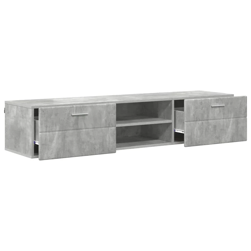 Flexibel zu montierendes Lowboard mit 2 Schubladen
