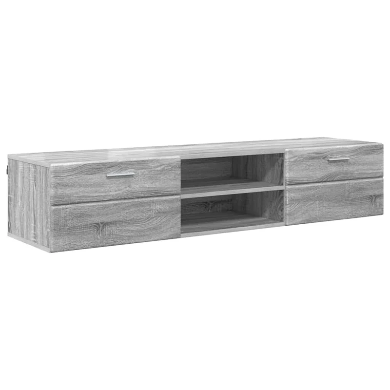 Flexibel zu montierendes Lowboard mit 2 Schubladen