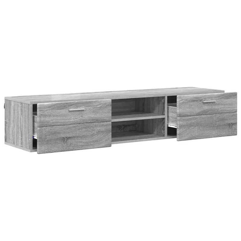 Flexibel zu montierendes Lowboard mit 2 Schubladen