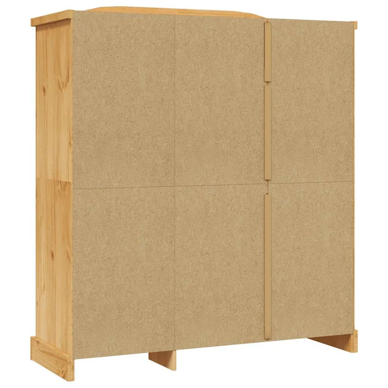 Hochwertiger Kleiderschrank aus Massivholz, Mexiko-Stil