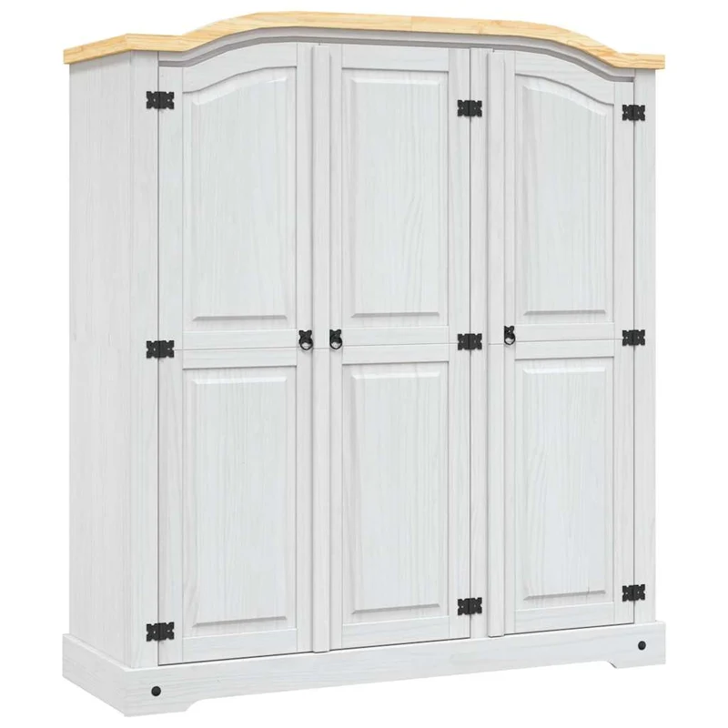 Hochwertiger Kleiderschrank aus Massivholz, Mexiko-Stil