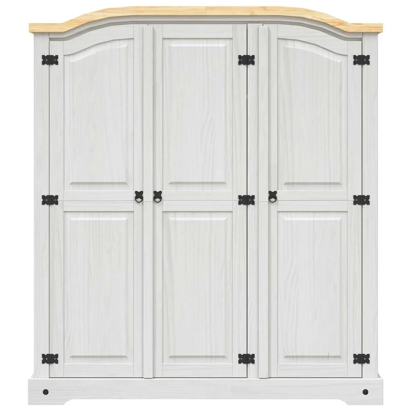 Hochwertiger Kleiderschrank aus Massivholz, Mexiko-Stil