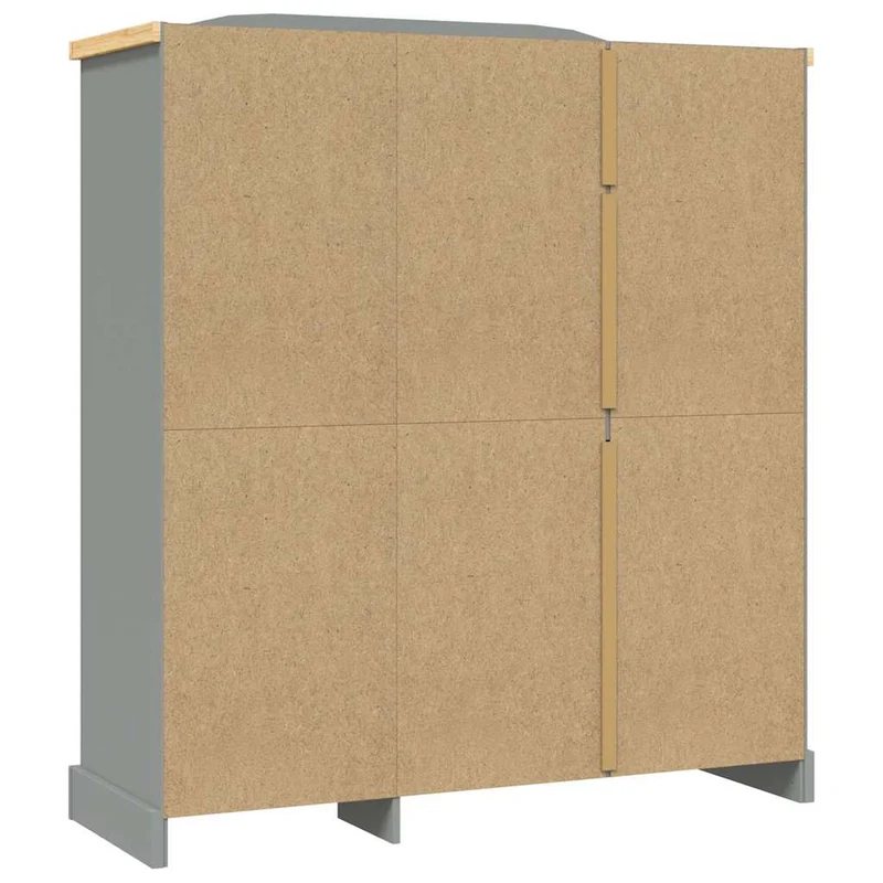Hochwertiger Kleiderschrank aus Massivholz, Mexiko-Stil