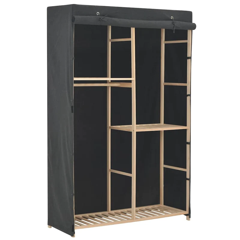 Leichter Kleiderschrank / Campingschrank mit 3 Ebenen