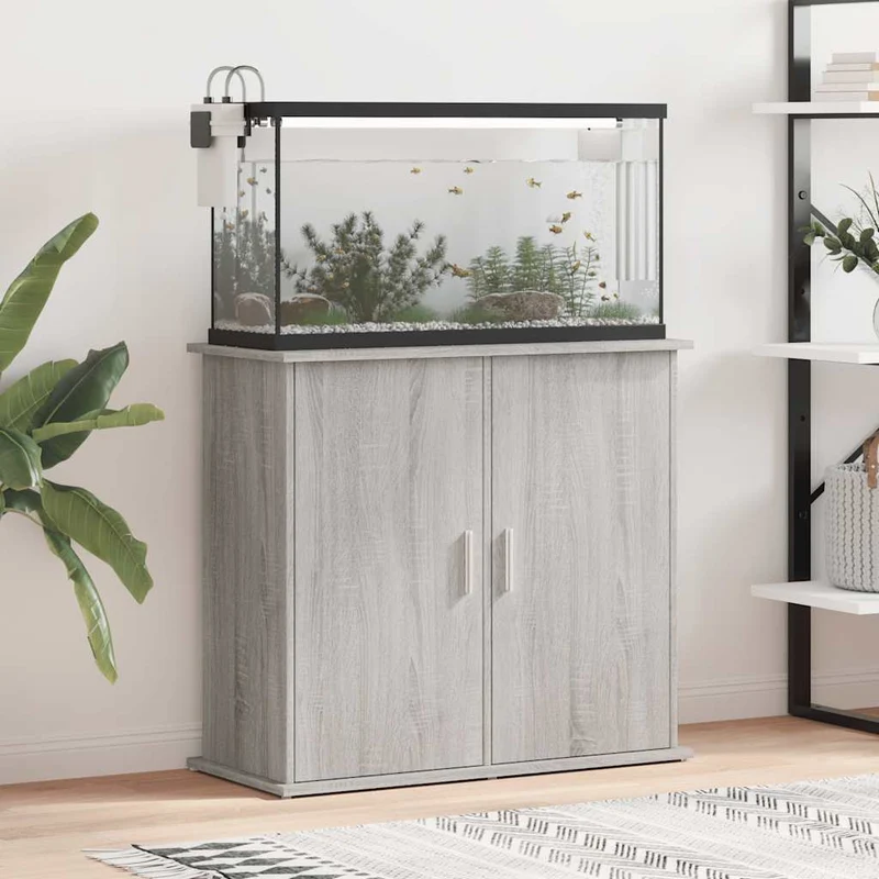 Aquariumschrank aus Holzwerkstoff, 81 x 36 x 73 cm