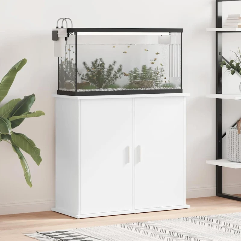 Aquariumschrank aus Holzwerkstoff, 81 x 36 x 73 cm
