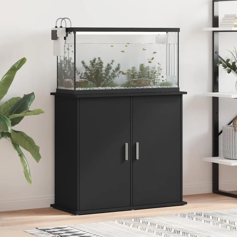 Aquariumschrank aus Holzwerkstoff, 81 x 36 x 73 cm