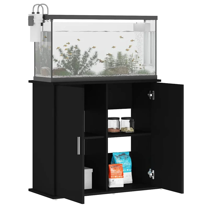 Aquariumschrank aus Holzwerkstoff, 81 x 36 x 73 cm