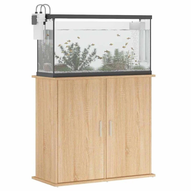 Aquariumschrank aus Holzwerkstoff, 81 x 36 x 73 cm