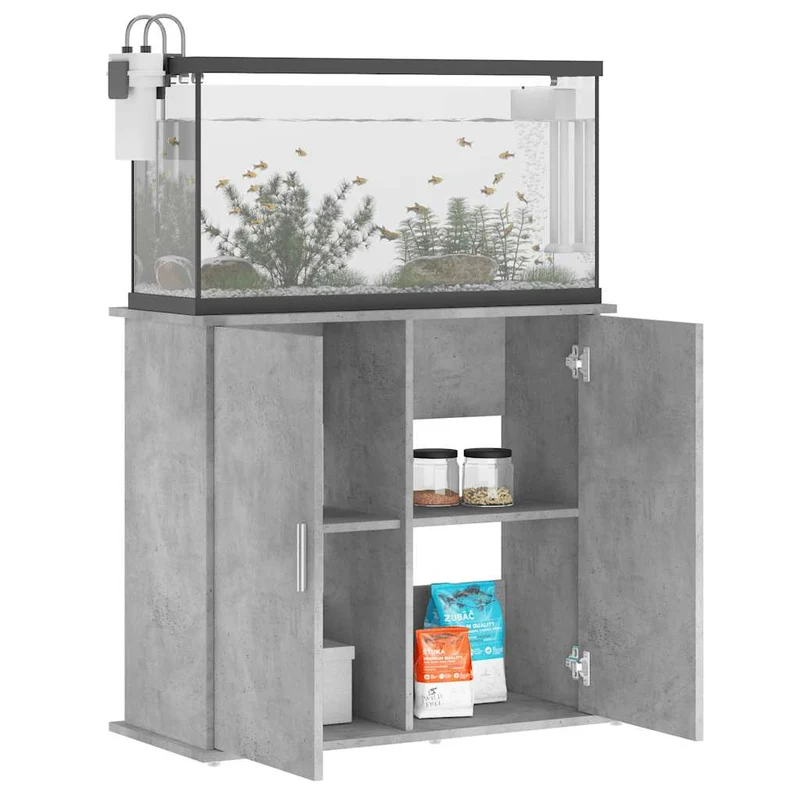 Aquariumschrank aus Holzwerkstoff, 81 x 36 x 73 cm