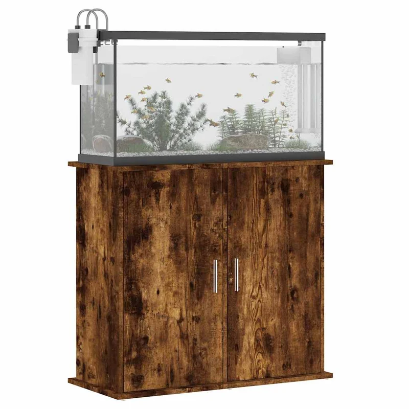 Aquariumschrank aus Holzwerkstoff, 81 x 36 x 73 cm