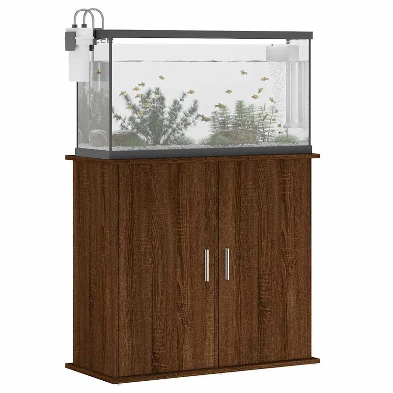 Aquariumschrank aus Holzwerkstoff, 81 x 36 x 73 cm