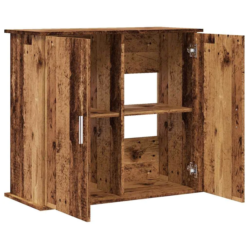 Aquariumschrank aus Holzwerkstoff, 81 x 36 x 73 cm